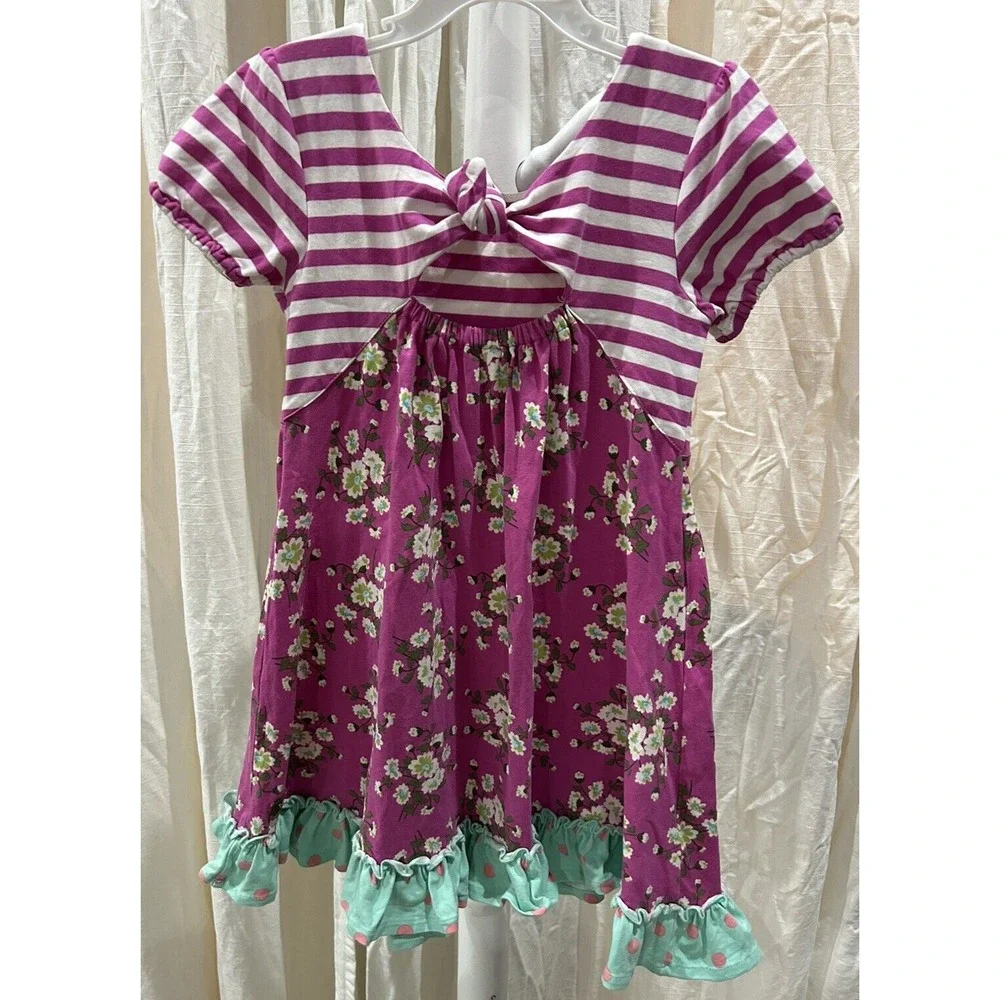 Matilda Jane‎ Call You Sweetheart Dress EUC Girls Brilliant Daydream Size 6